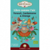 Infusion Libre comme l'air : fenouil cardamome et orange 16 sachets