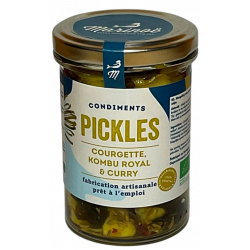 Pickles courgette, kombu...