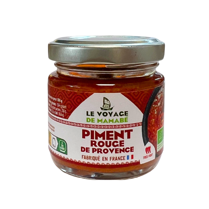 Purée de piment rouge de Provence 85g
