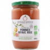 Purée pommes goyave rose 630g