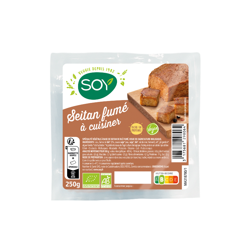Seitan fumé 250g