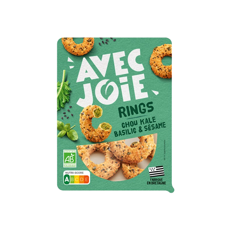 Ring chou kale, basilic et sésame 160g