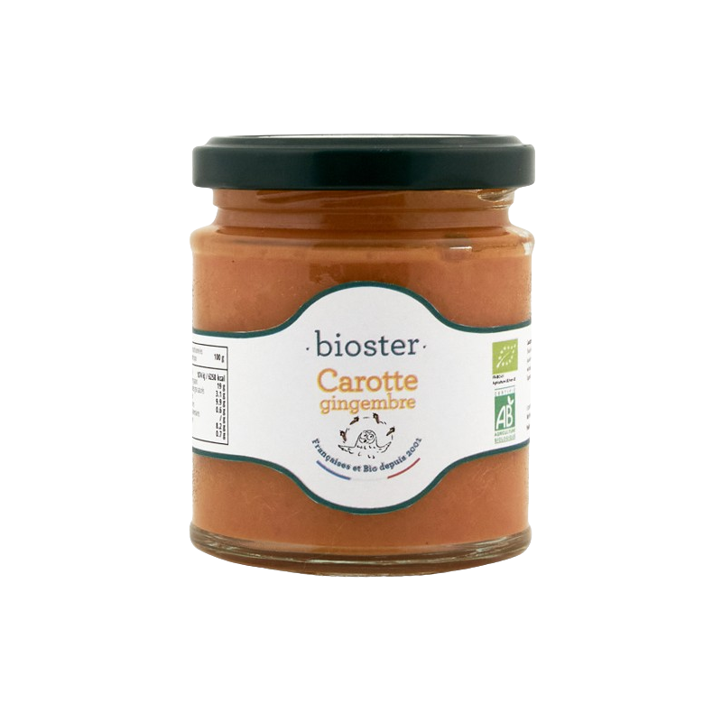 Tartinable carottes gingembre 170g