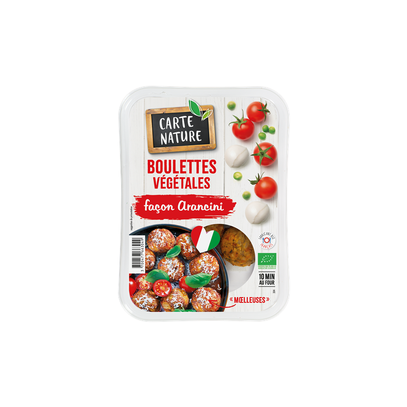 Boulettes végétales façon arancini 180g