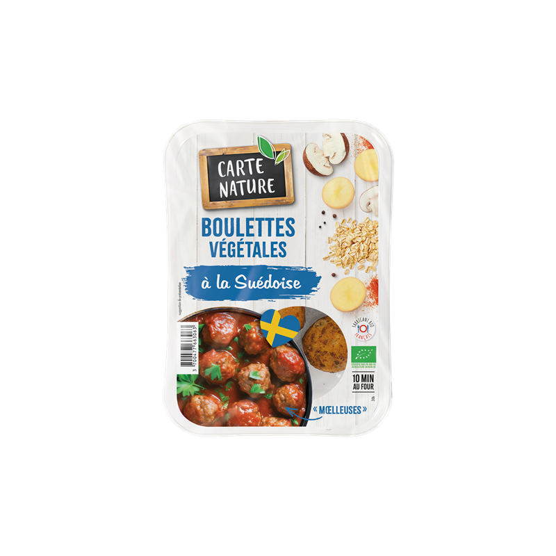Boulettes végétales à la Suédoise 180g
