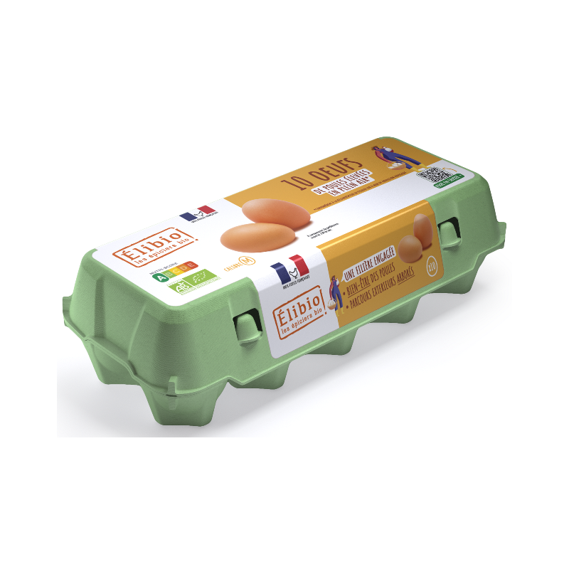 Oeufs frais 53+ boite de 10