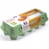 Oeufs frais 53+ boite de 10
