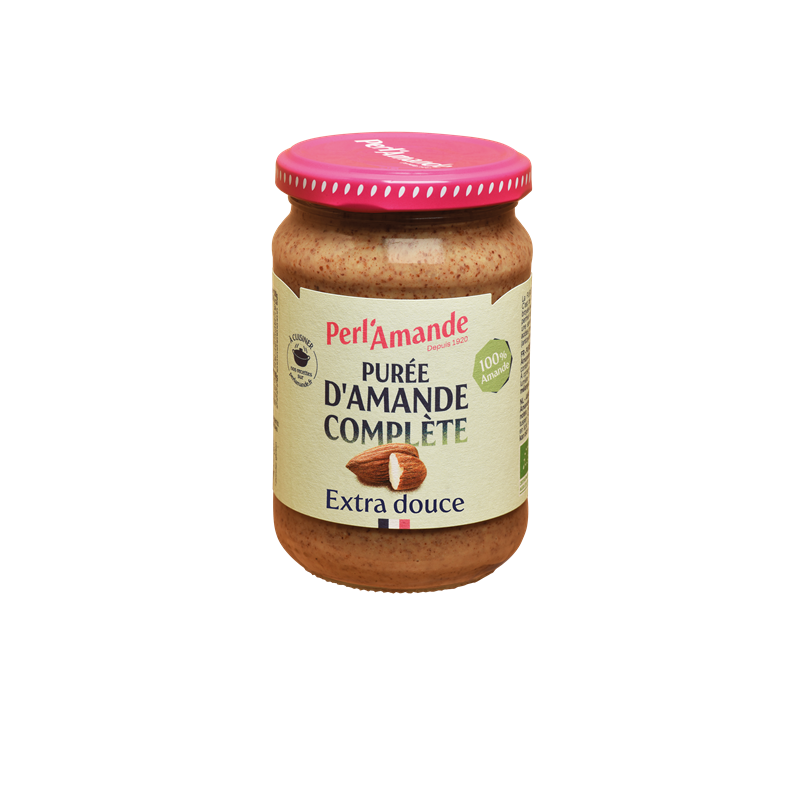 Purée 100% amande complète extra douce 280g