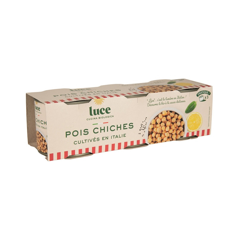 Pois chiche, lot de 3x140g (PNE), 420g (PNE)