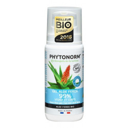 Gel Aloe ferox 99% Bio, hydratant quotidien : peaux irritées 100ml