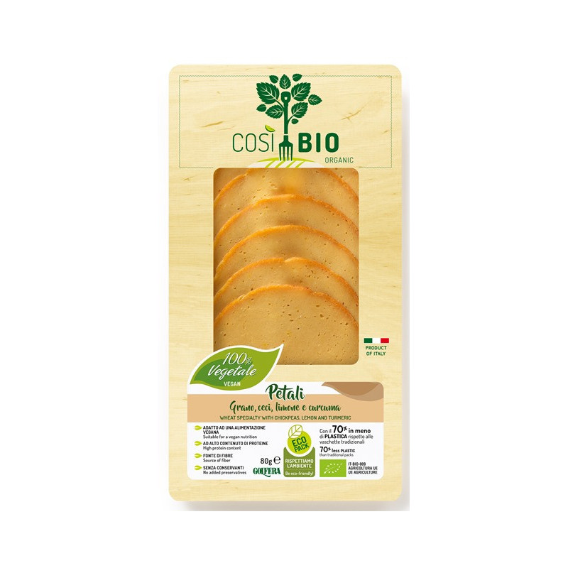 Spécialité de blé, pois chiches, citron et curcuma 80g