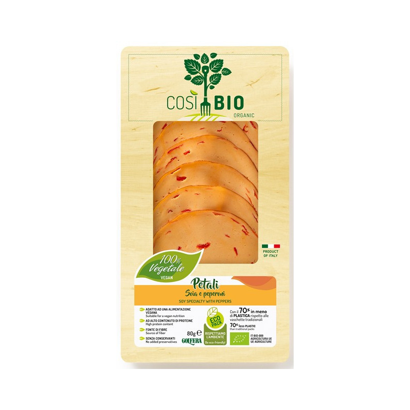 Spécialité de tofu et poivrons 80g
