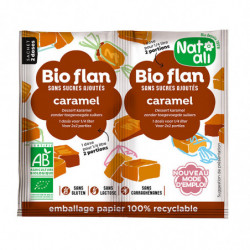 Bioflan caramel sans sucres...