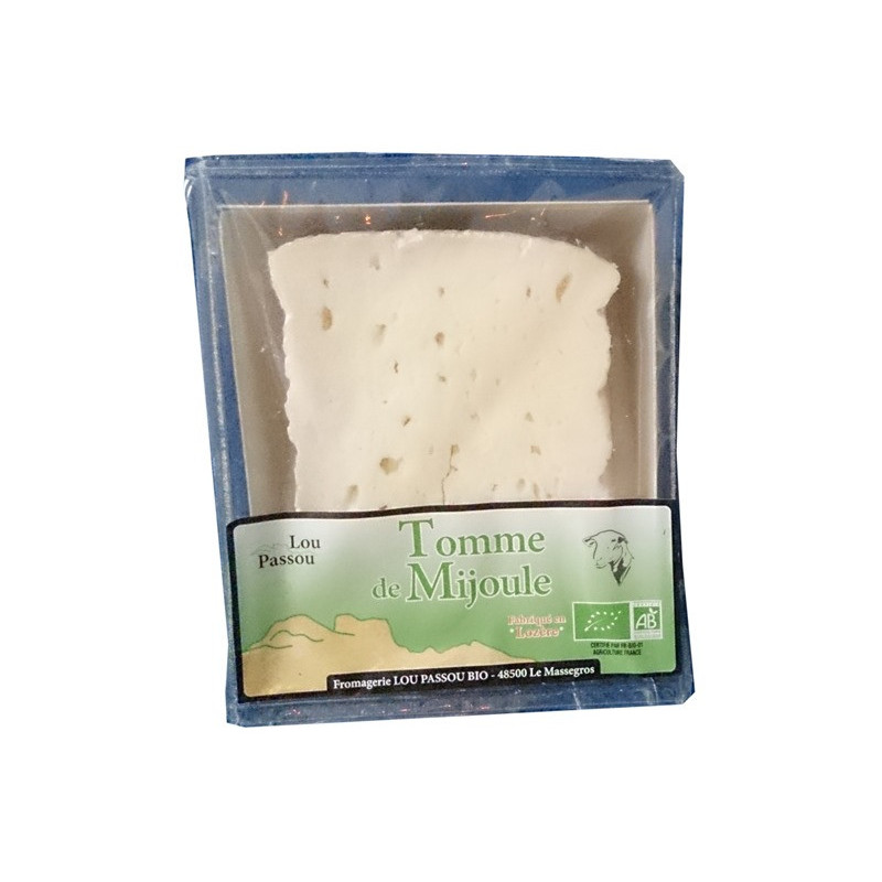 Tomme de Mijoule au lait de brebis thermisé 130g