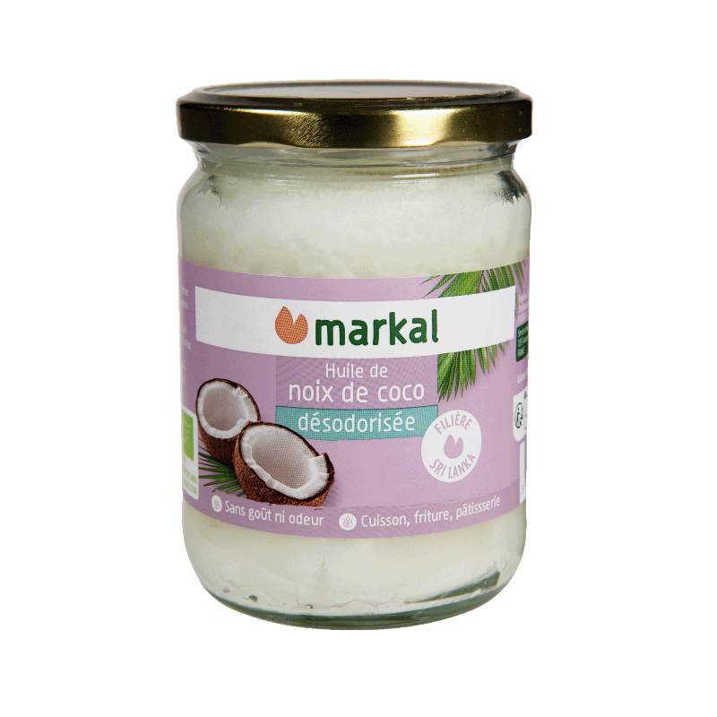 Huile de coco désodorisée 500ml