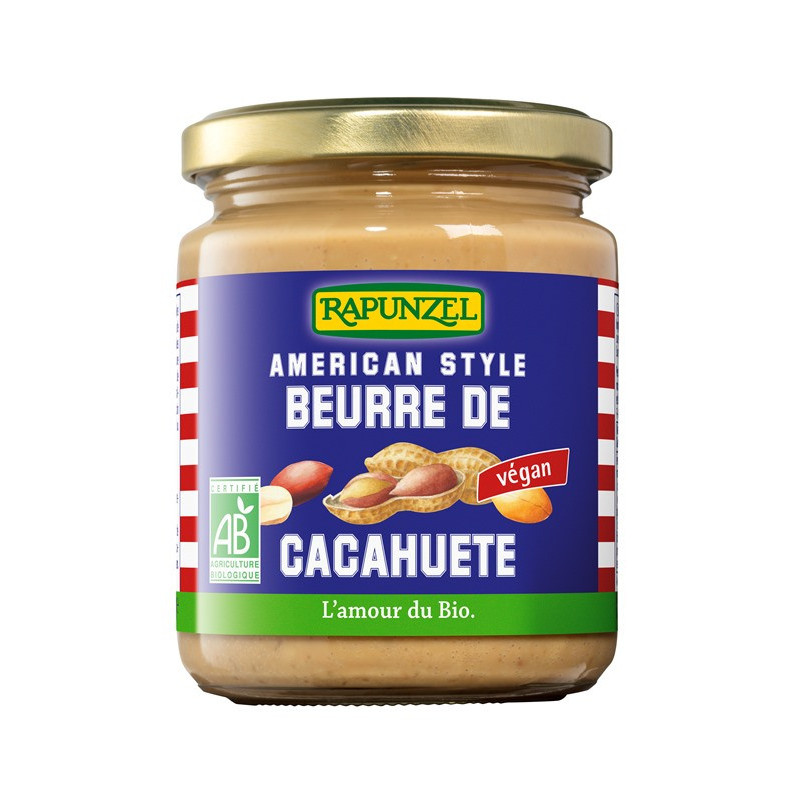 Beurre de cacahuète à laméricaine creamy 250g
