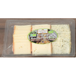 Raclette tranchée 3 saveurs...