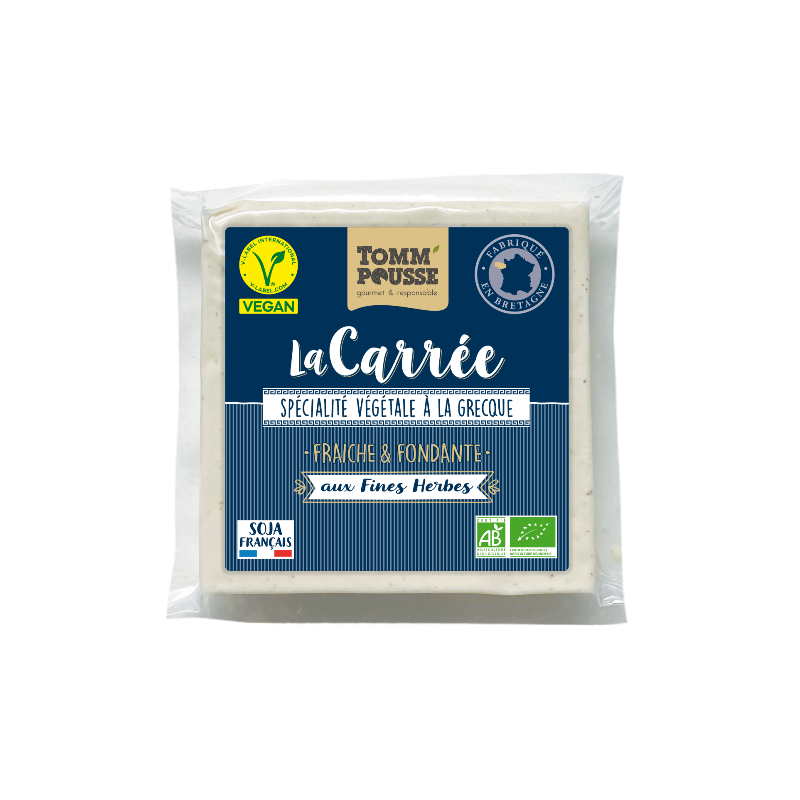 Carrée aux fines herbes, spécialité végétale à la grecque, végan 160g