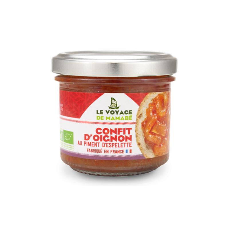 Confit d'oignon au piment d'Espelette 105g
