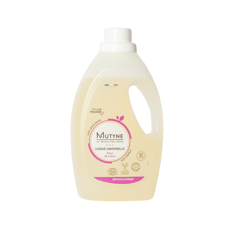 Lessive liquide universelle parfumée fleur de lotus 1,5l