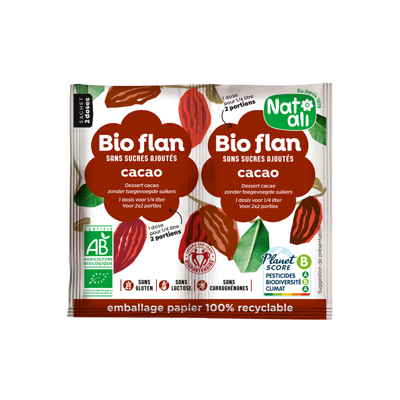 Bioflan cacao 2 x 1/4l