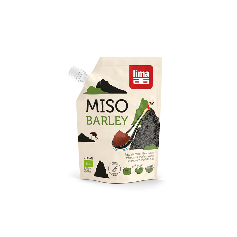 Miso Barley, pâte de miso en doypack 300g