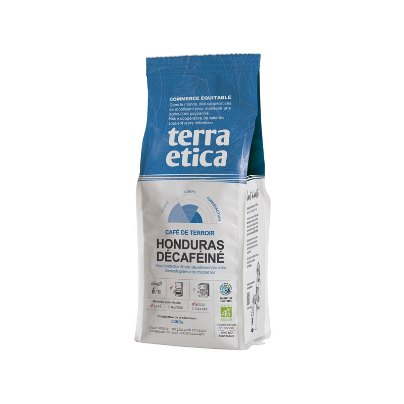 Café Honduras décaféiné moulu 250g