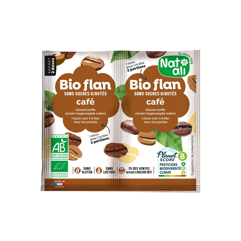 Bioflan café 2 x 1/4l (sans gluten)