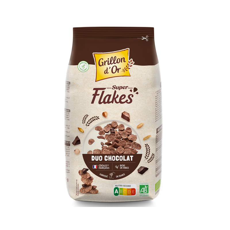 Super flakes duo chocolat 375g