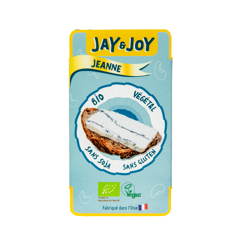 Jeanne, le bleuté végétal (lait de coco, noix de cajou et amande) 90g