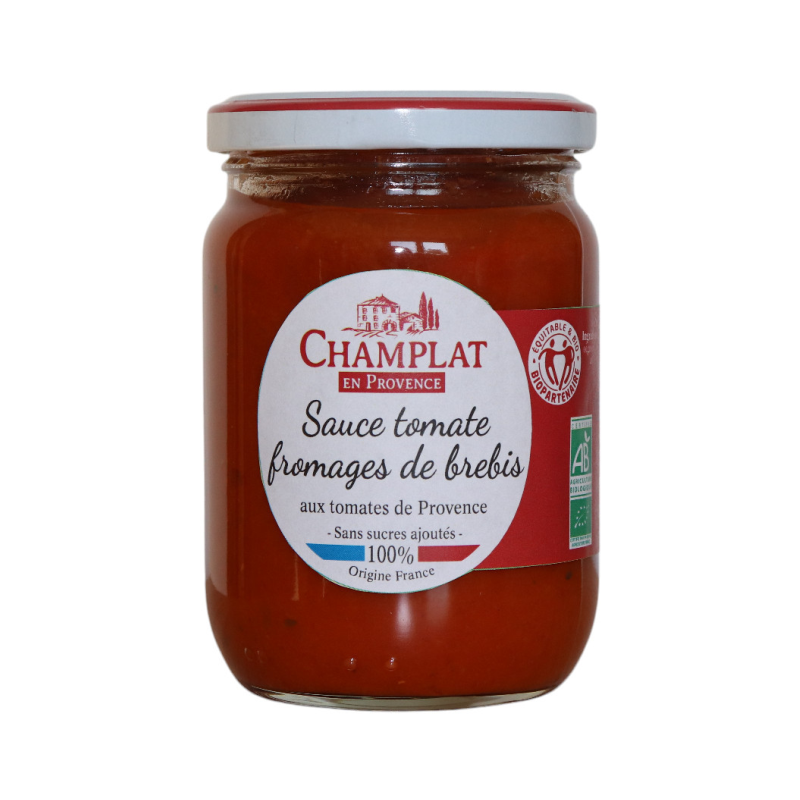 Sauce tomate au fromage de brebis Biopartenaire 240g