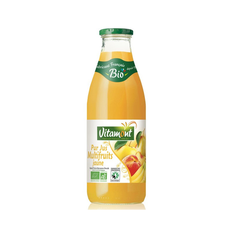 Pur jus multifruit jaune 1l