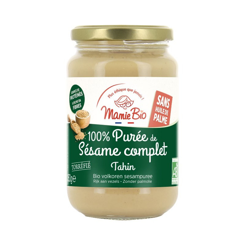 Purée de sésame tahin complet 350g