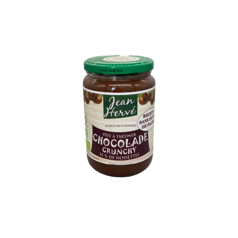Chocolade crunchy 35% de noisettes sans huile de palme, 750g