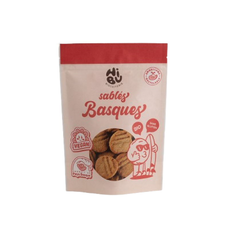 Sablés basques, sans gluten et végan 120g