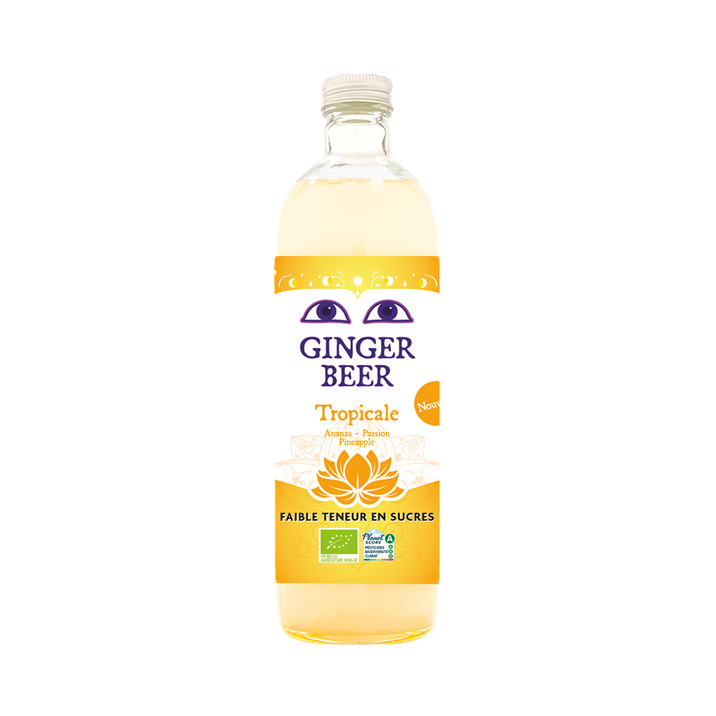 Ginger beer tropicale ananas passion 35cl