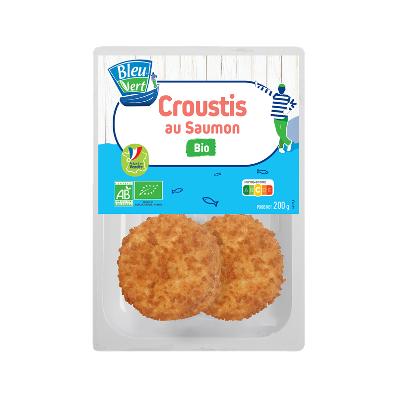 Croustis au saumon 200g