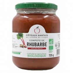 Compote rhubarbe sucre...