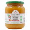 Compote pêche jaune sucre fairtrade 725g