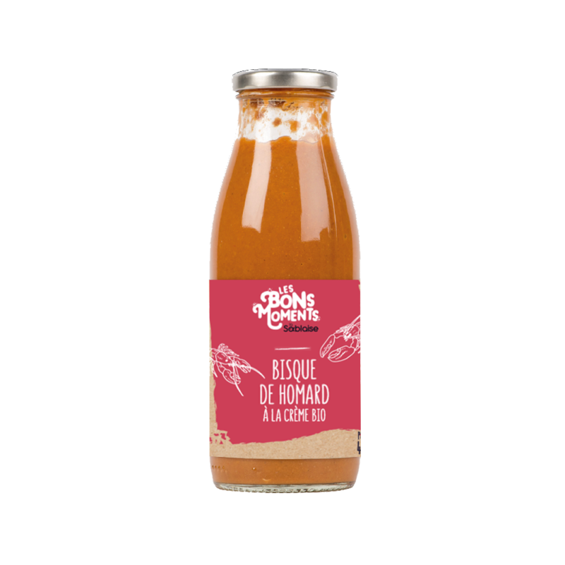 Bisque de homard à la crème bio 490g