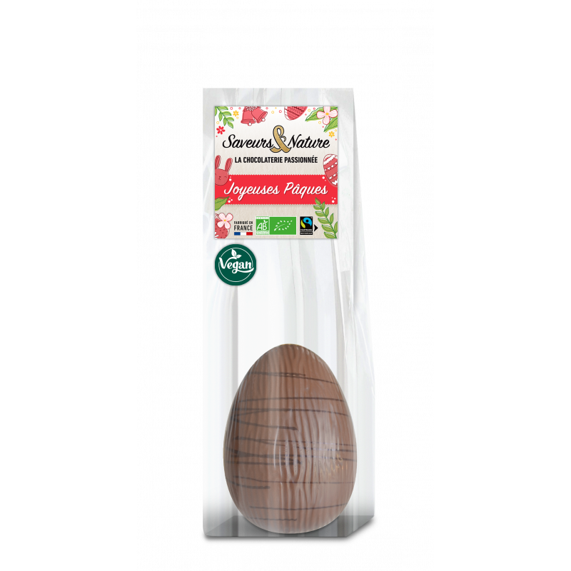 Oeuf moulage végétal à la crème de riz et noisette, végan 80g