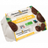 Boîte à oeufs, chocolat noir 55% cacao enveloppés indivisuellement 6x15g
