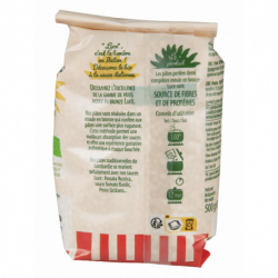 Pâtes perlées demi complètes Piombi" 500g"