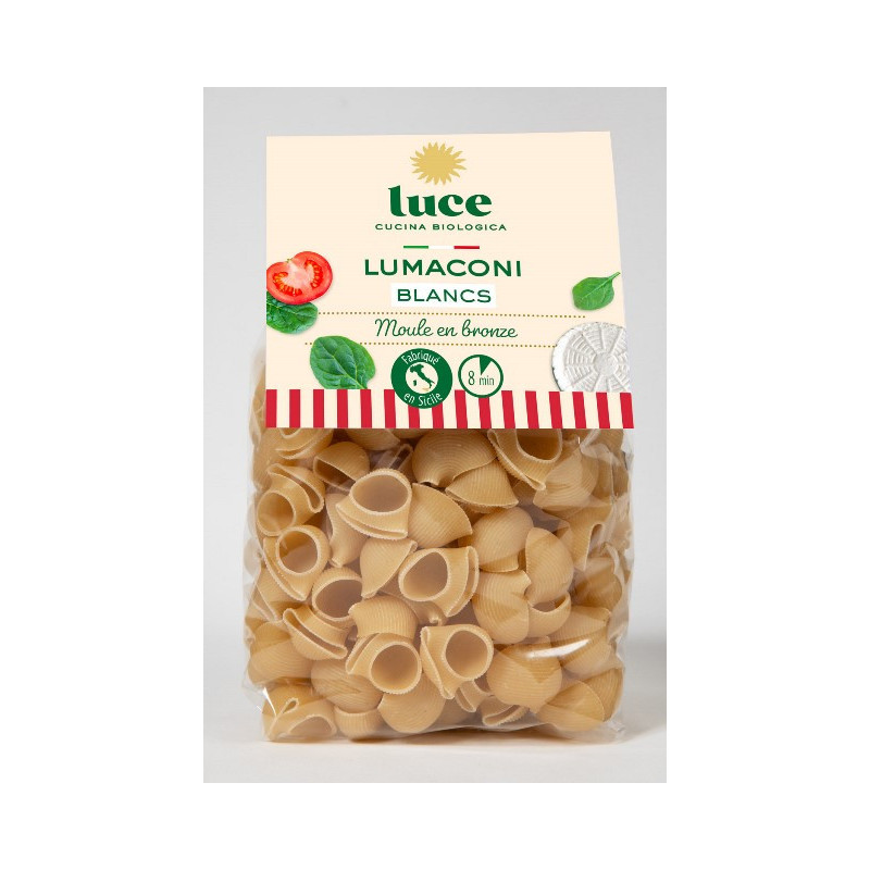 Lumaconi blanc 500g