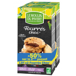 Lot de 2 fourrés chocolat...