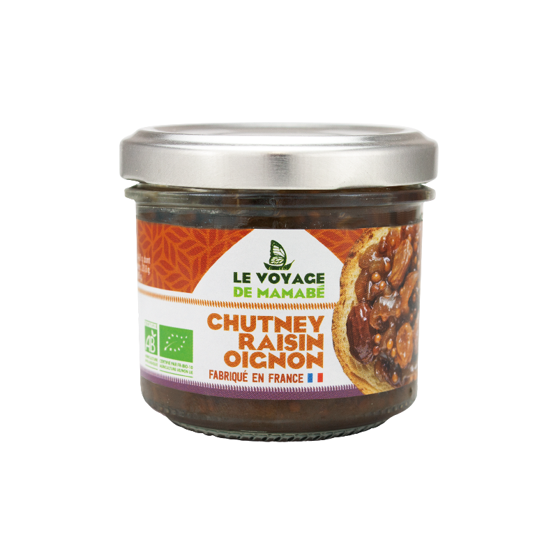 Chutney raisin oignon 105g