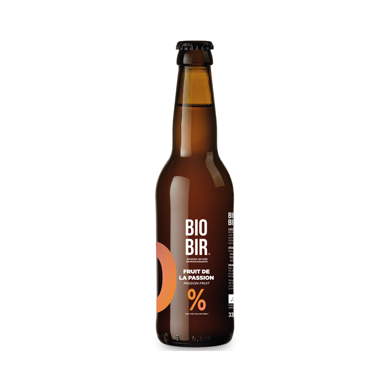 Bière 0% alcool fruit de la passion 12x33cl