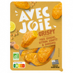 Crispy pois chiche citron...