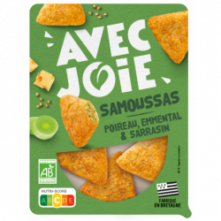 Samoussa poireau emmental...