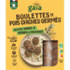 Boulettes de pois chiches germés, olives noires et herbes de Provence 190g